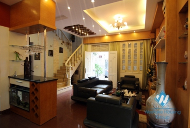 Cozy and quality 04 bedrooms house for rent in Ba Dinh district 